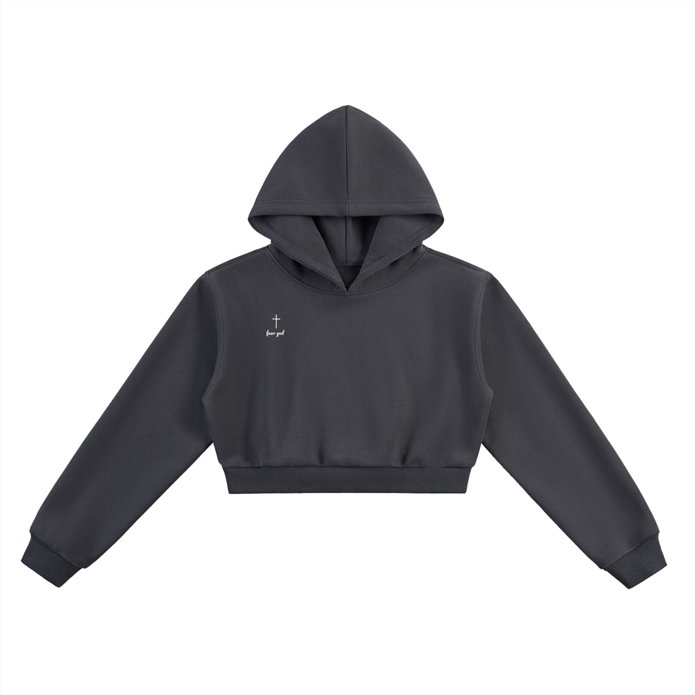 Fear God Womans Cropped Hoodie