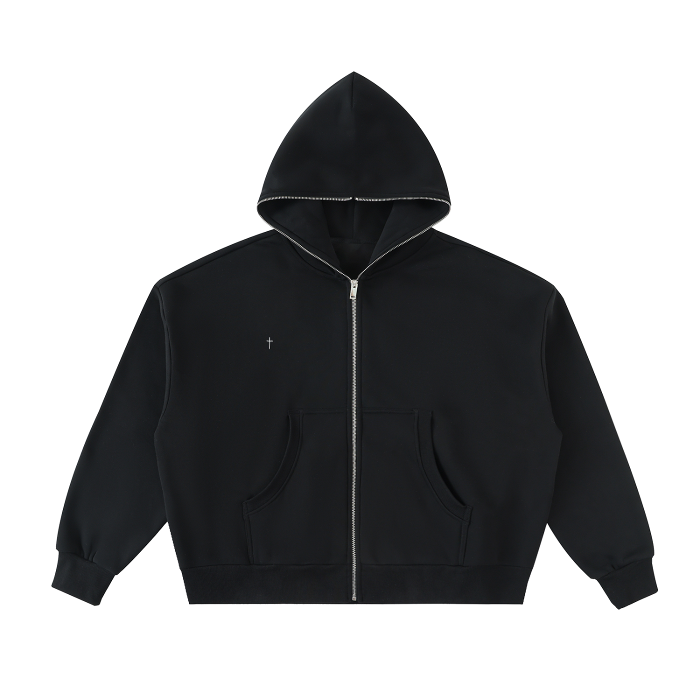 Full Zip Up Fear God Hoodie